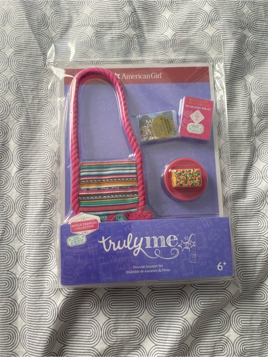 American Girl Other - American Girl Pink Multicolor Doll Accessory Set